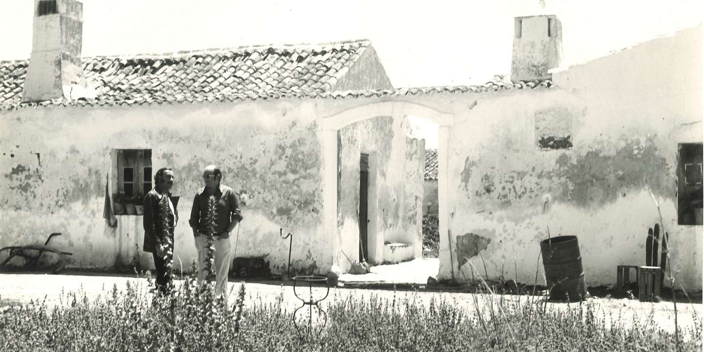 A ruína da Casa Velha no início da década de 70.