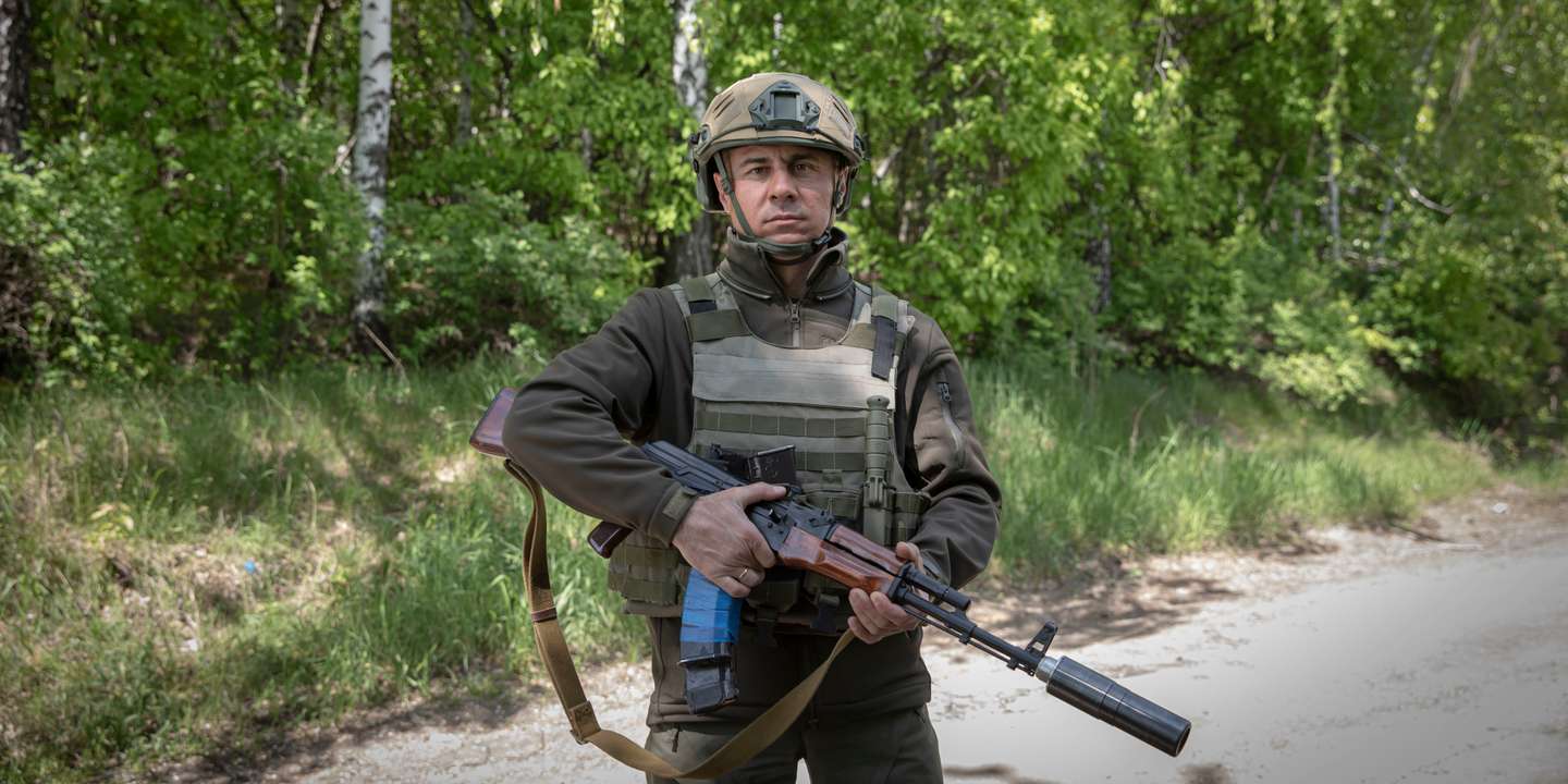 Vyacheslav Zadorenko é presidente da câmara de Dergachiv. Teve de fugir da localidade onde vivia quando os russos a ocuparam e organizou uma resistência para os travar