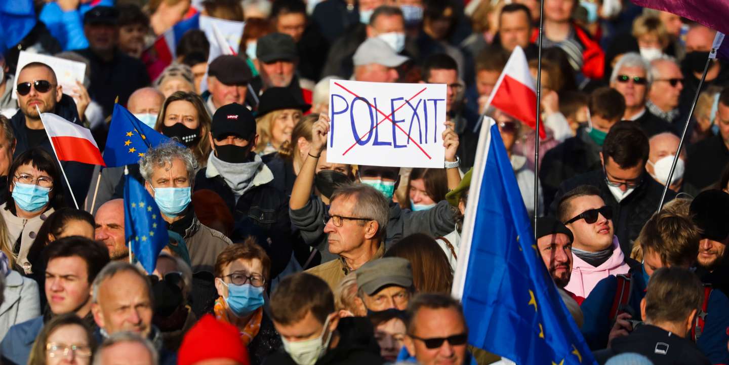 Pro EU Demonstration In Krakow, Poland