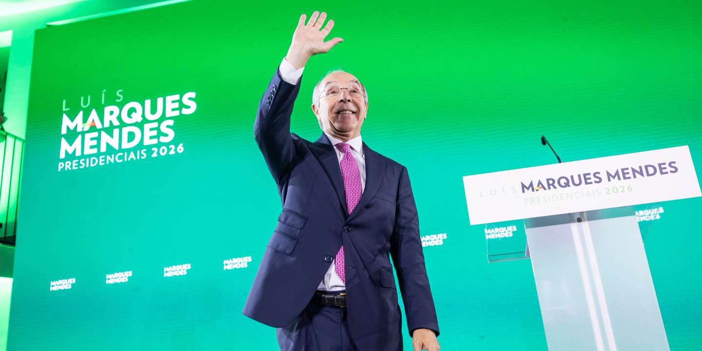 Marques Mendes na apresentação como candidato presidencial em Fafe