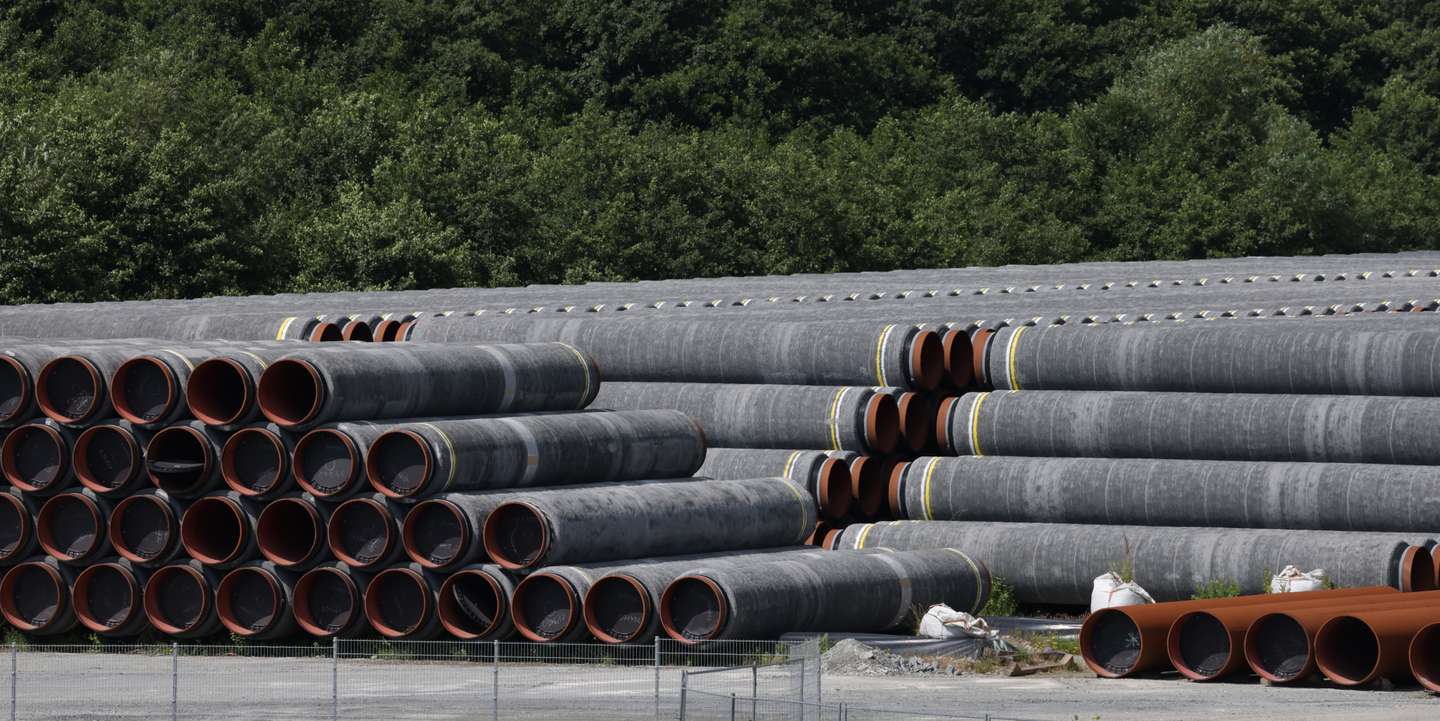 Nord Stream 2 Gas Pipeline Construction Continues