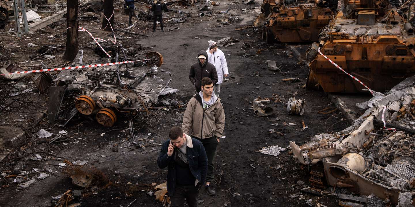 Russian Retreat From Bucha Reveals Scores Of Civilian Deaths
