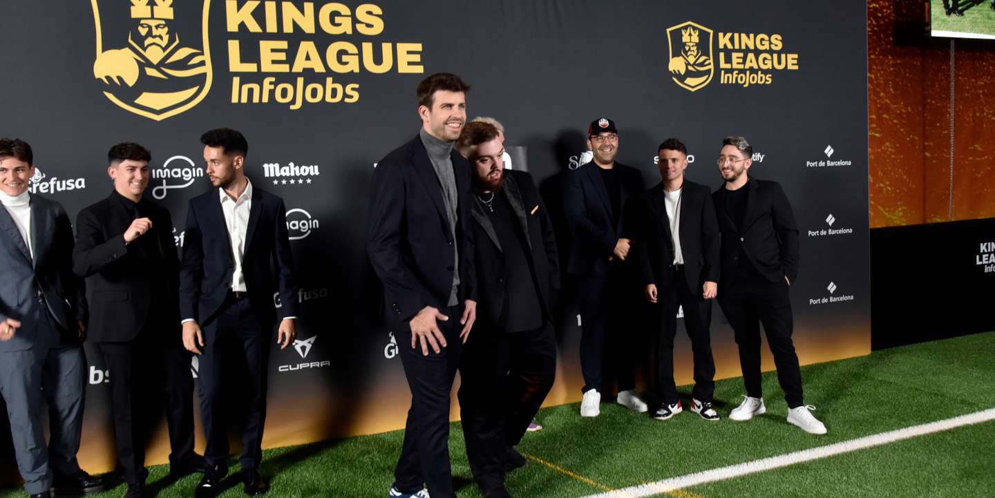 Gerard Pique And Ibai Present 'kings League'.