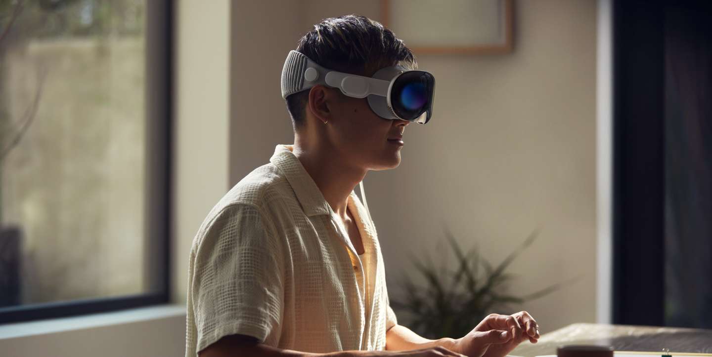 Os óculos Vision Pro