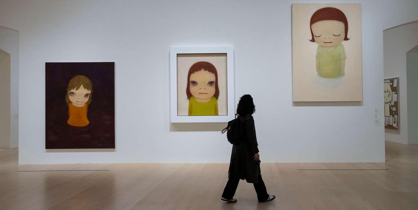 A exposição de Yoshitomo Nara, patrocinada pela Fundação BBVA, pode ser vista no Museu Guggenheim Bilbao até 3 de novembro