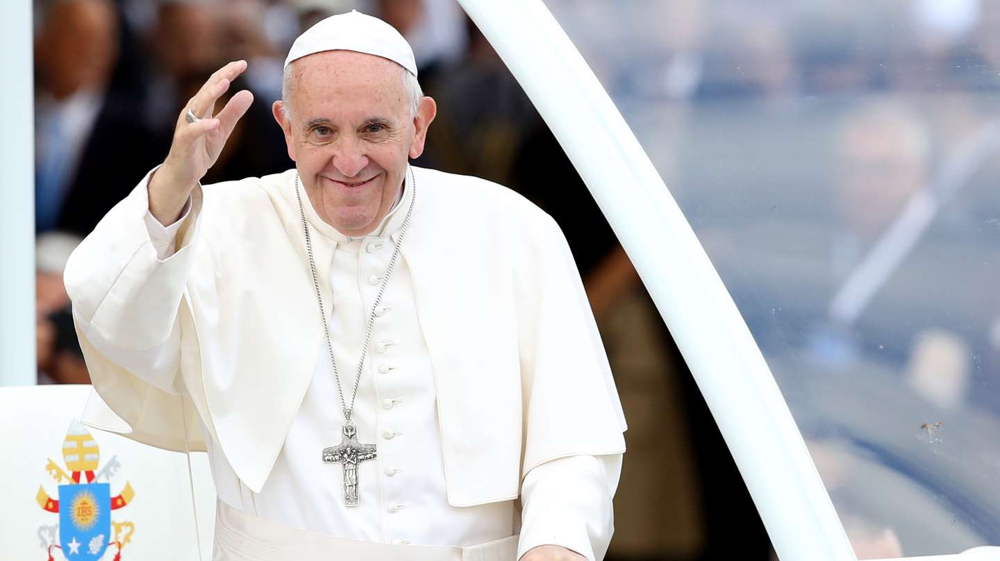 Pope Francis Visit The Fatima Sanctuary In Portugal