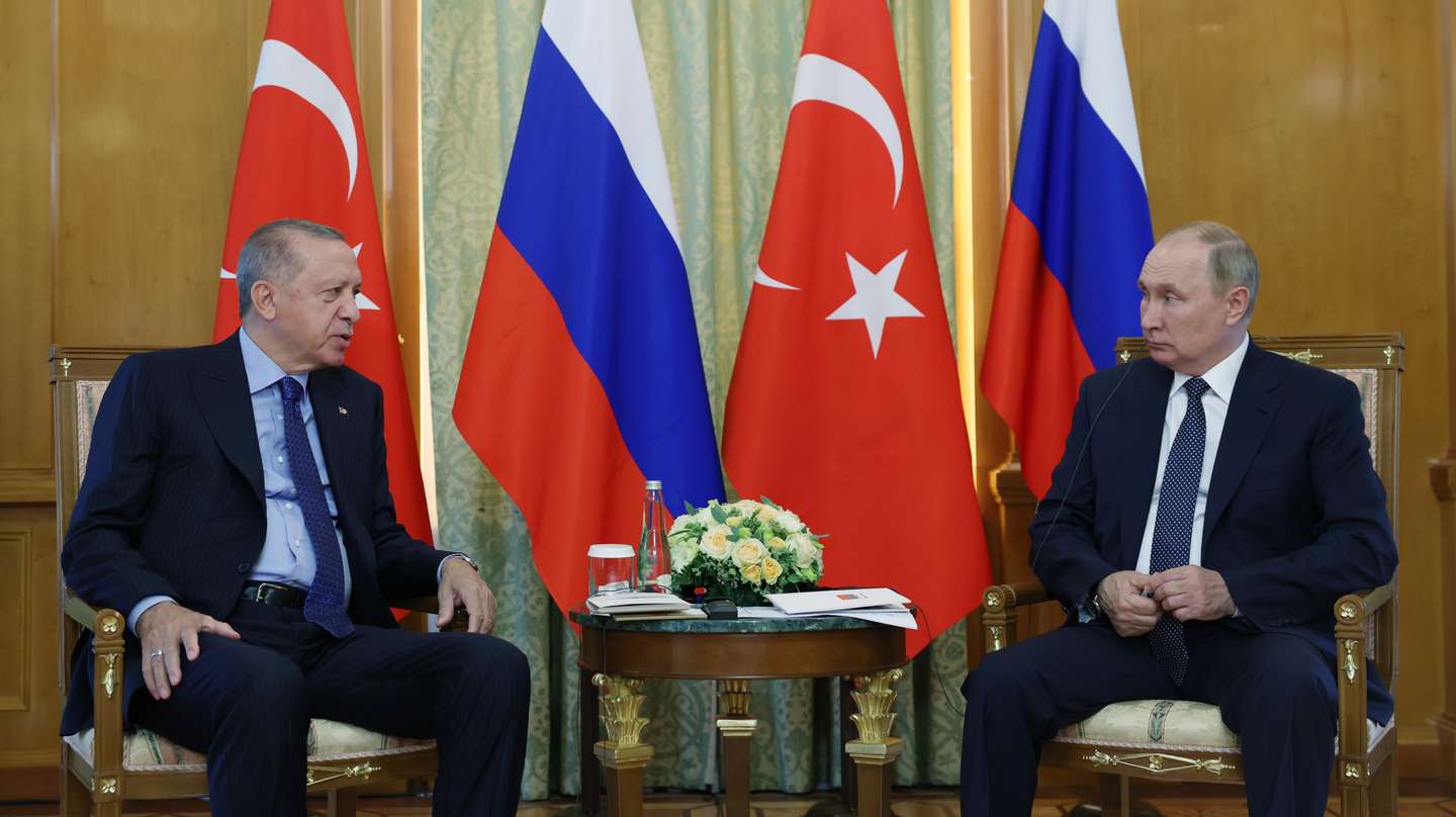 Recep Tayyip Erdogan - Vladimir Putin meeting in Sochi