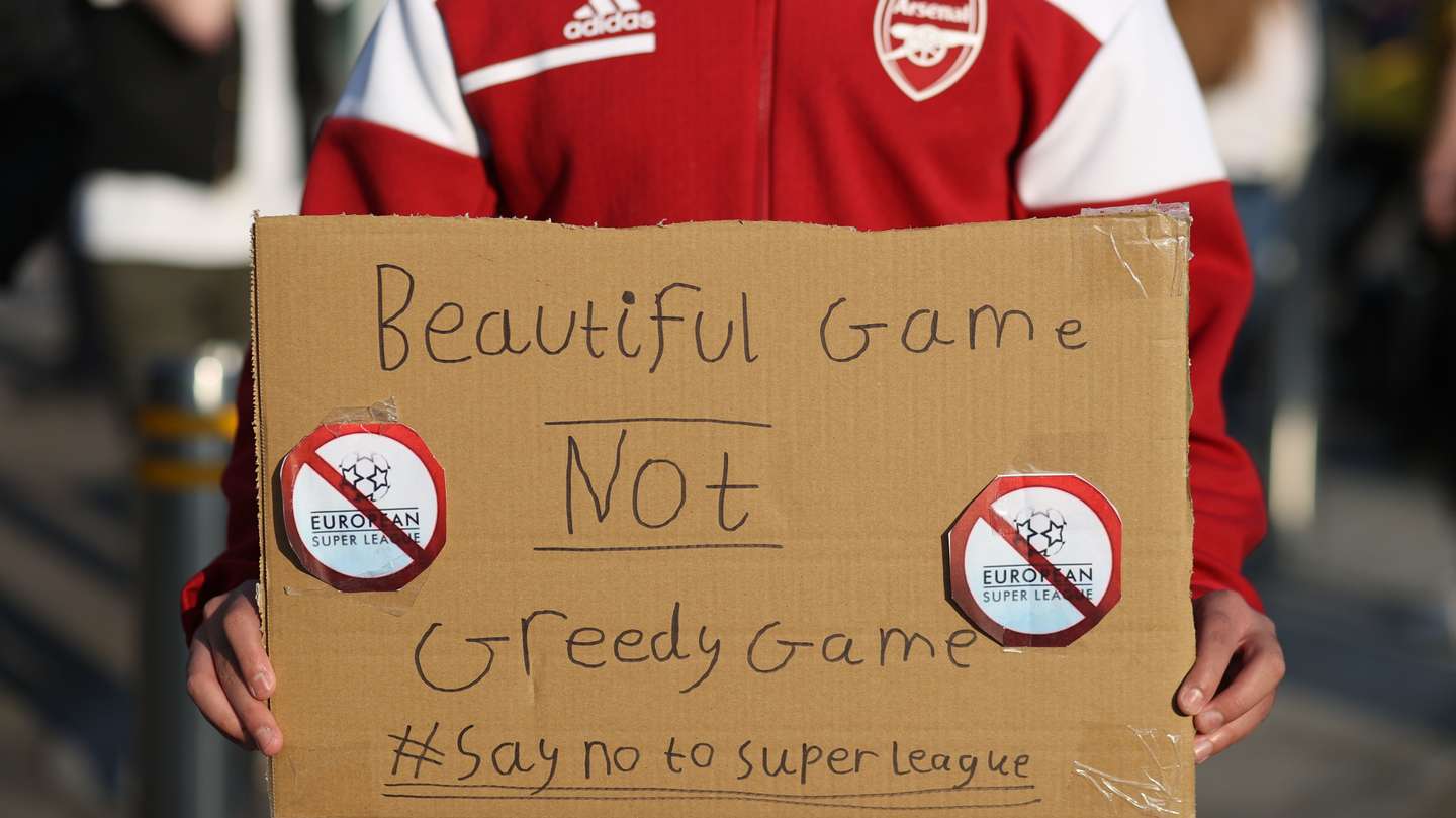 Fans Respond To News Of Football Super League