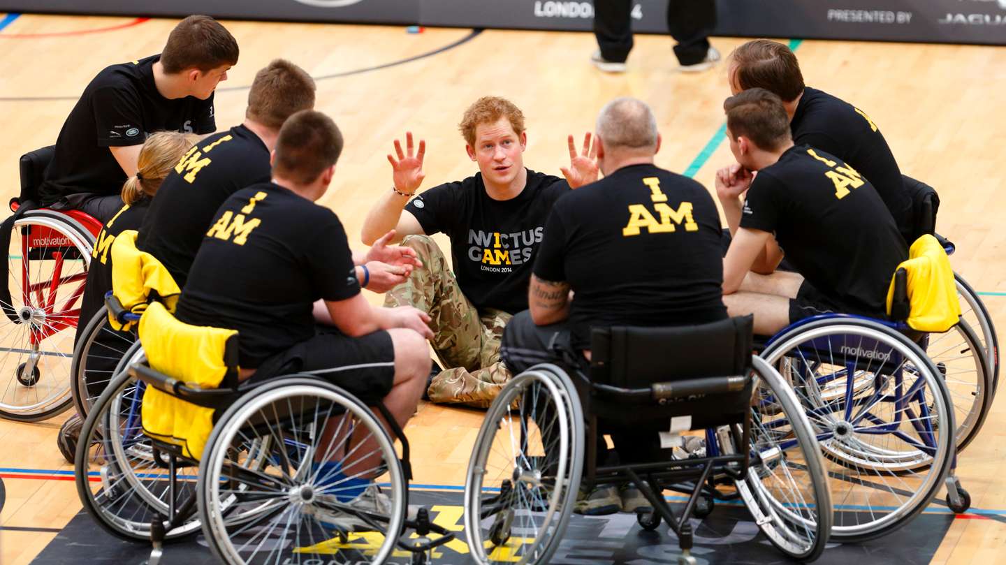 Prince Harry and Sir Keith Mills GBE Announce The Invictus Games