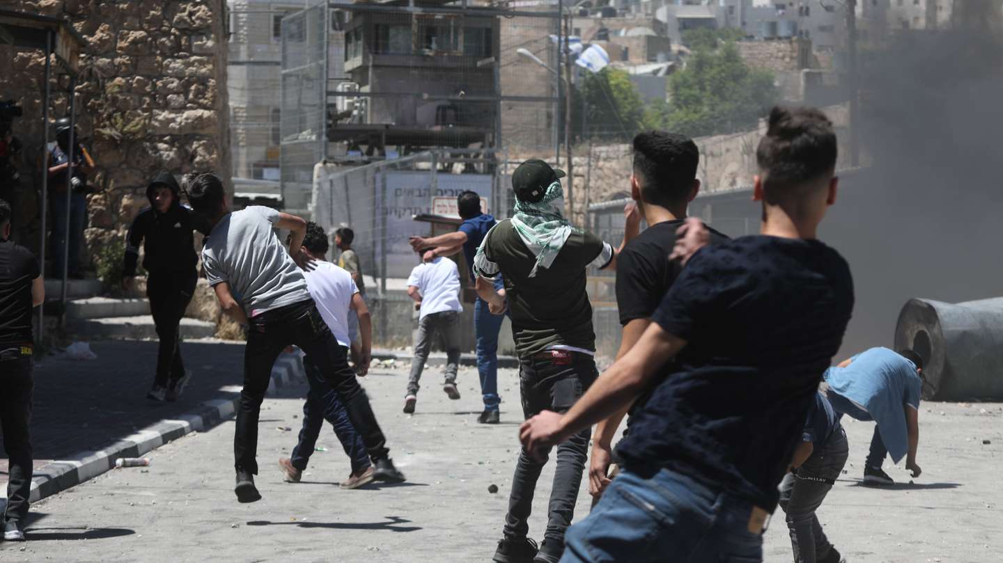 Demonstration in West Bank