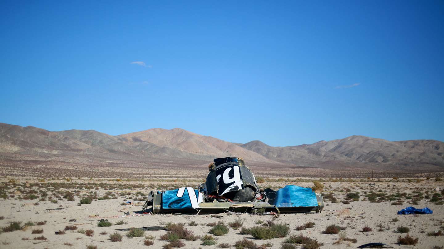 Virgin Galactic SpaceShipTwo Crashes During Test Flight In Mojave Desert