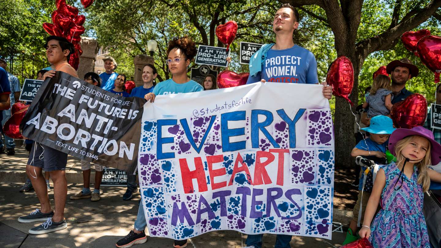 Protestors Rally Against Restrictive New Texas Abortion Law In Austin
