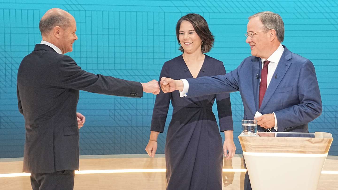 Chancellor Candidates Meet For 2nd "Triell" Televised Debate