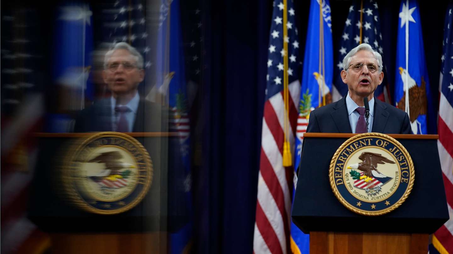 Attorney General Garland Delivers Remarks On January 6 Prosecutions