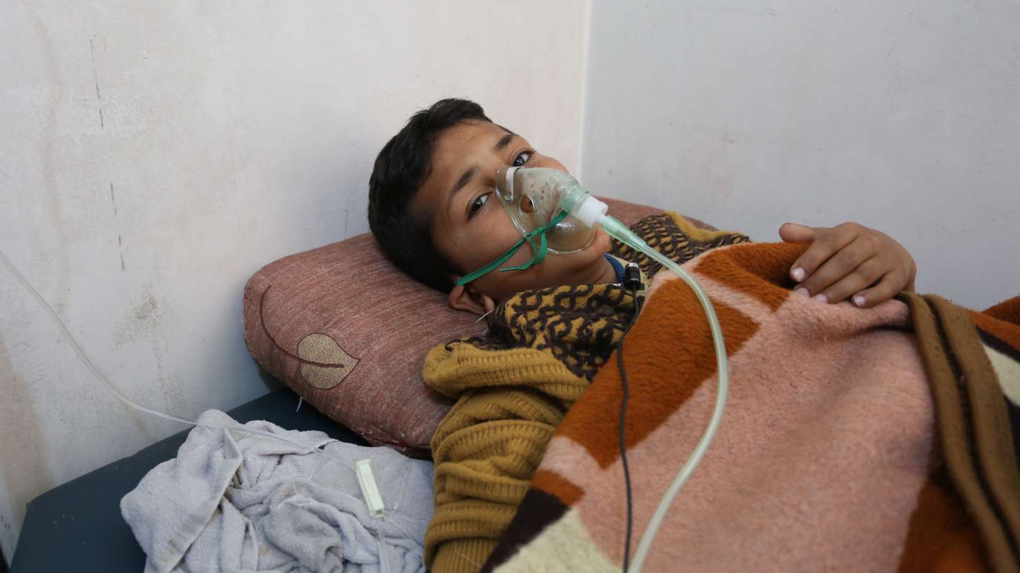 Assad Regime's suspected chemical attack