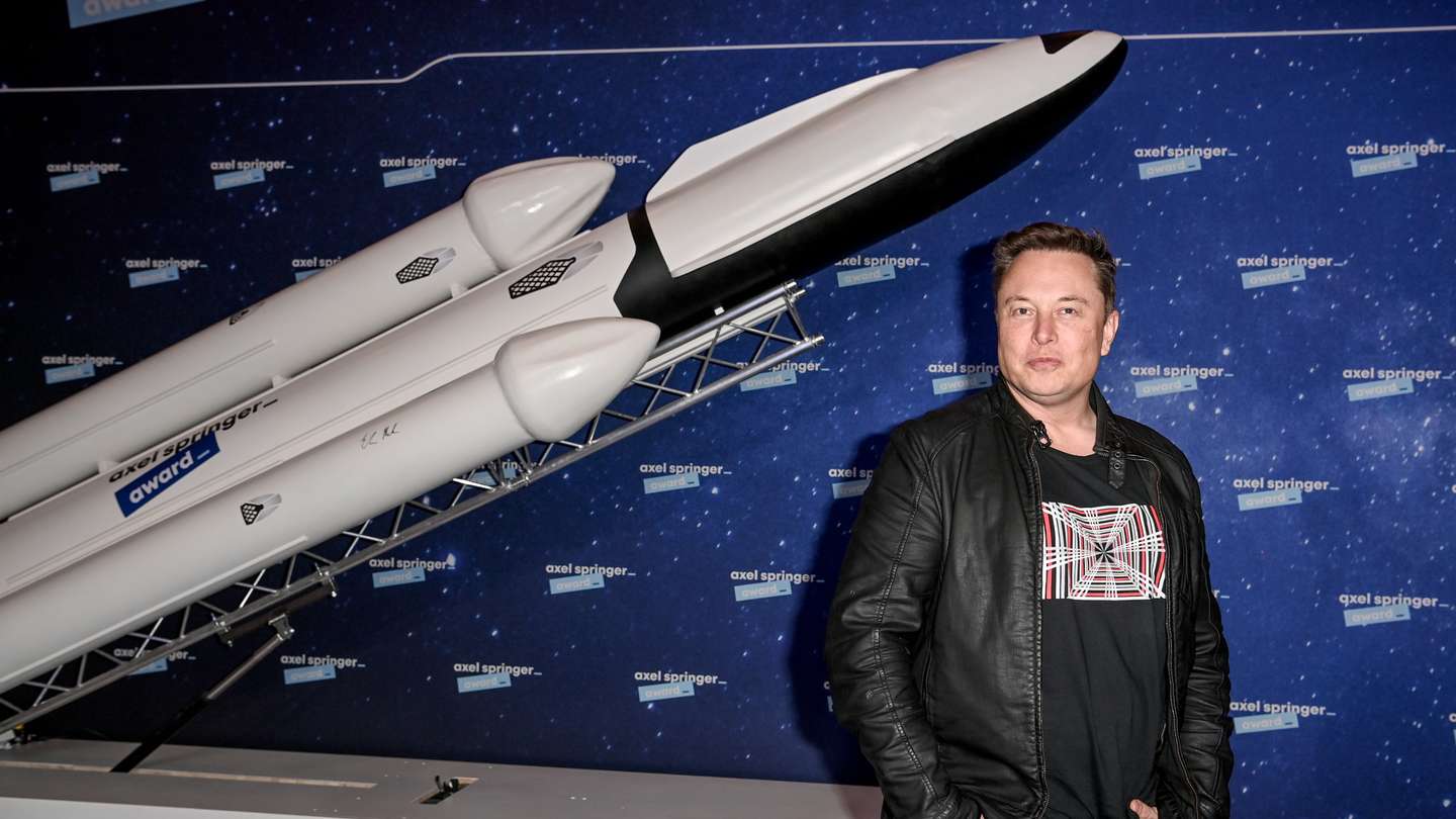 Elon Musk Awarded With Axel Springer Award In Berlin