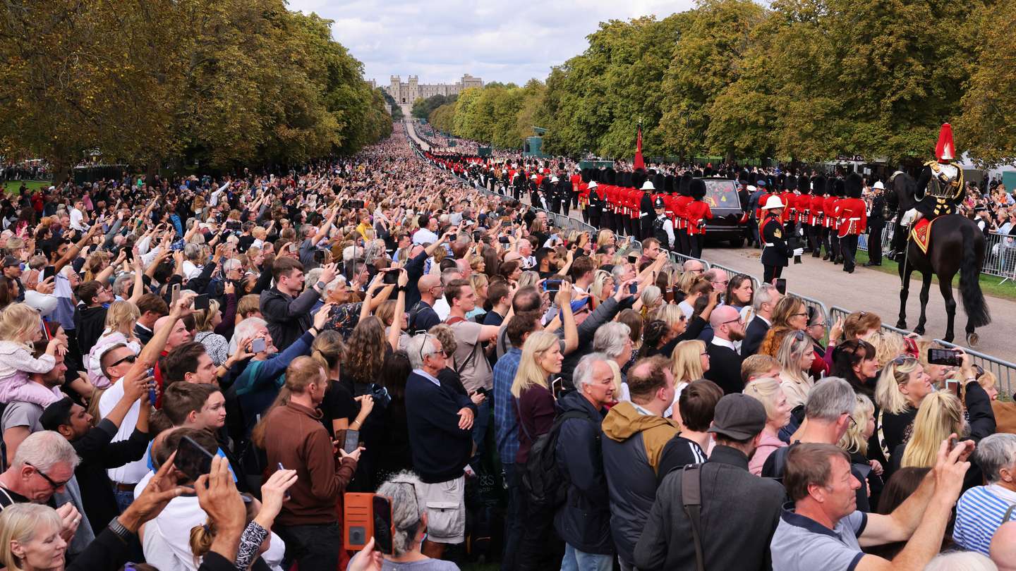 The Committal Service For Her Majesty Queen Elizabeth II