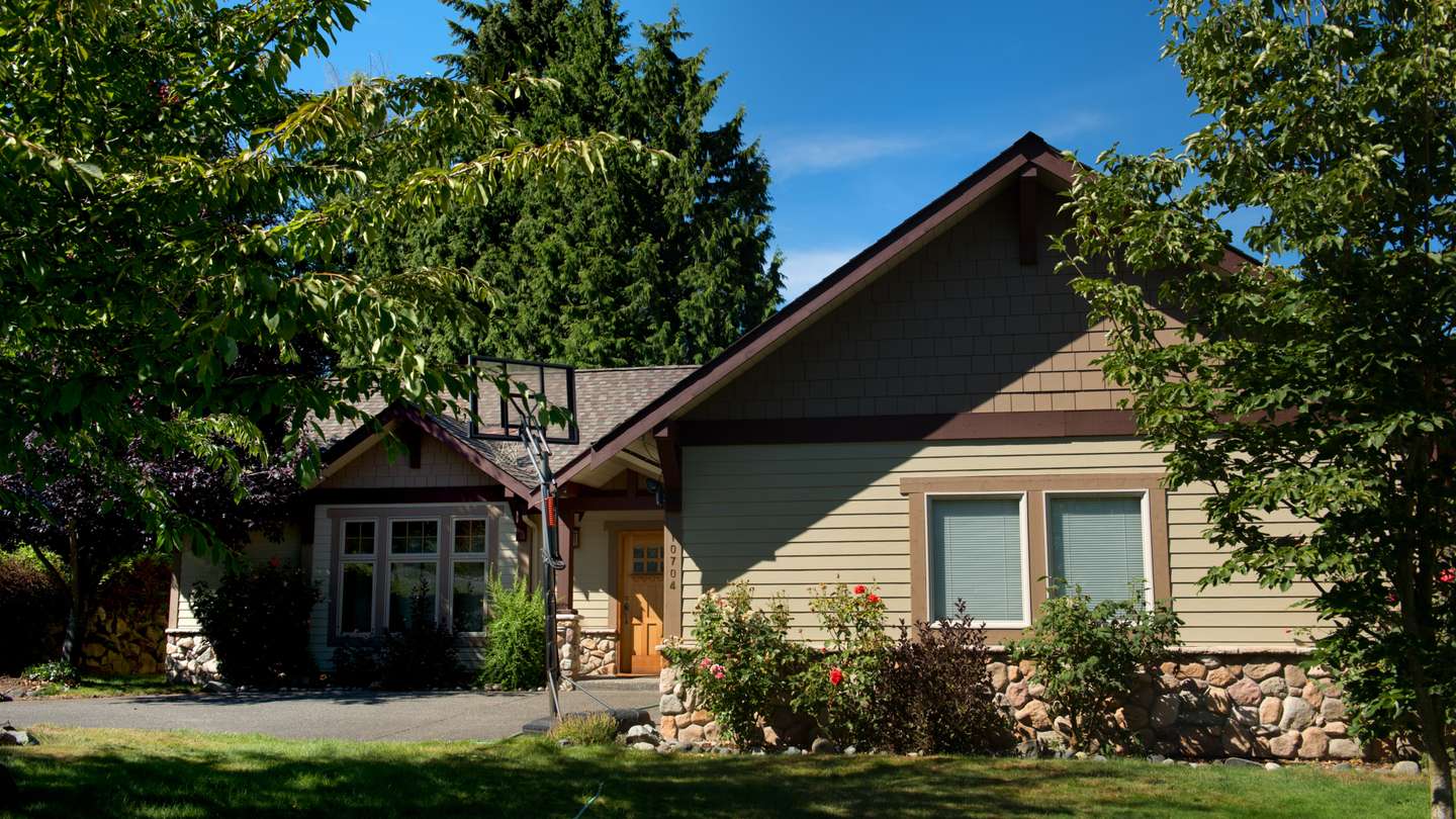 SEATTLE, WA - AUGUST 7: A view of the home where Jeff Bezos sta