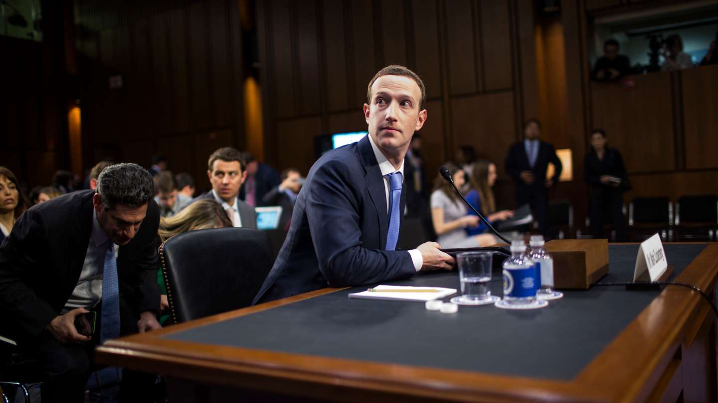 Facebook CEO Mark Zuckerberg Testifies At Joint Senate Commerce/Judiciary Hearing