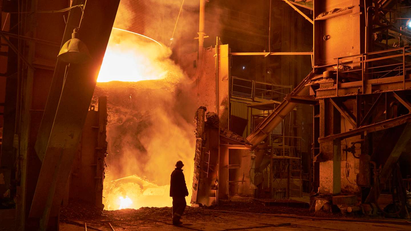 Azovstal Iron &amp;amp; Steel Works In Ukraine Lose Production Due To Conflict