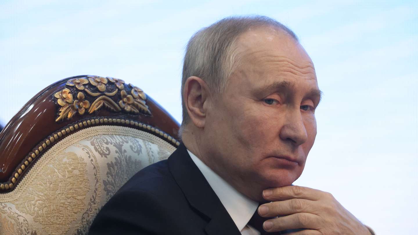Russia's President Putin In Bishkek For The Eurasian Economic Union Summit