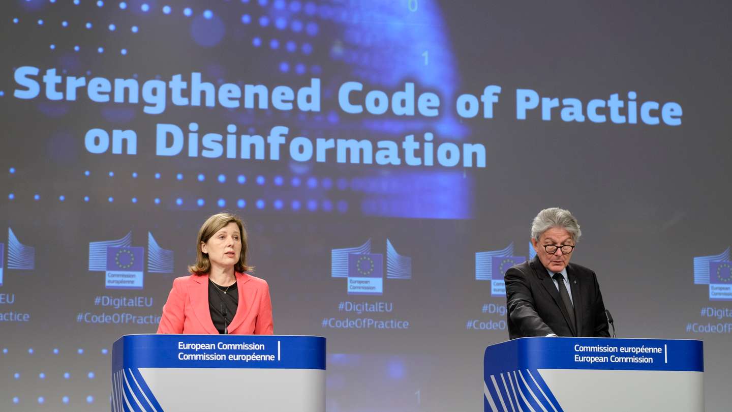Commission Welcomes The New Stronger Code Of Practice On Disinformation