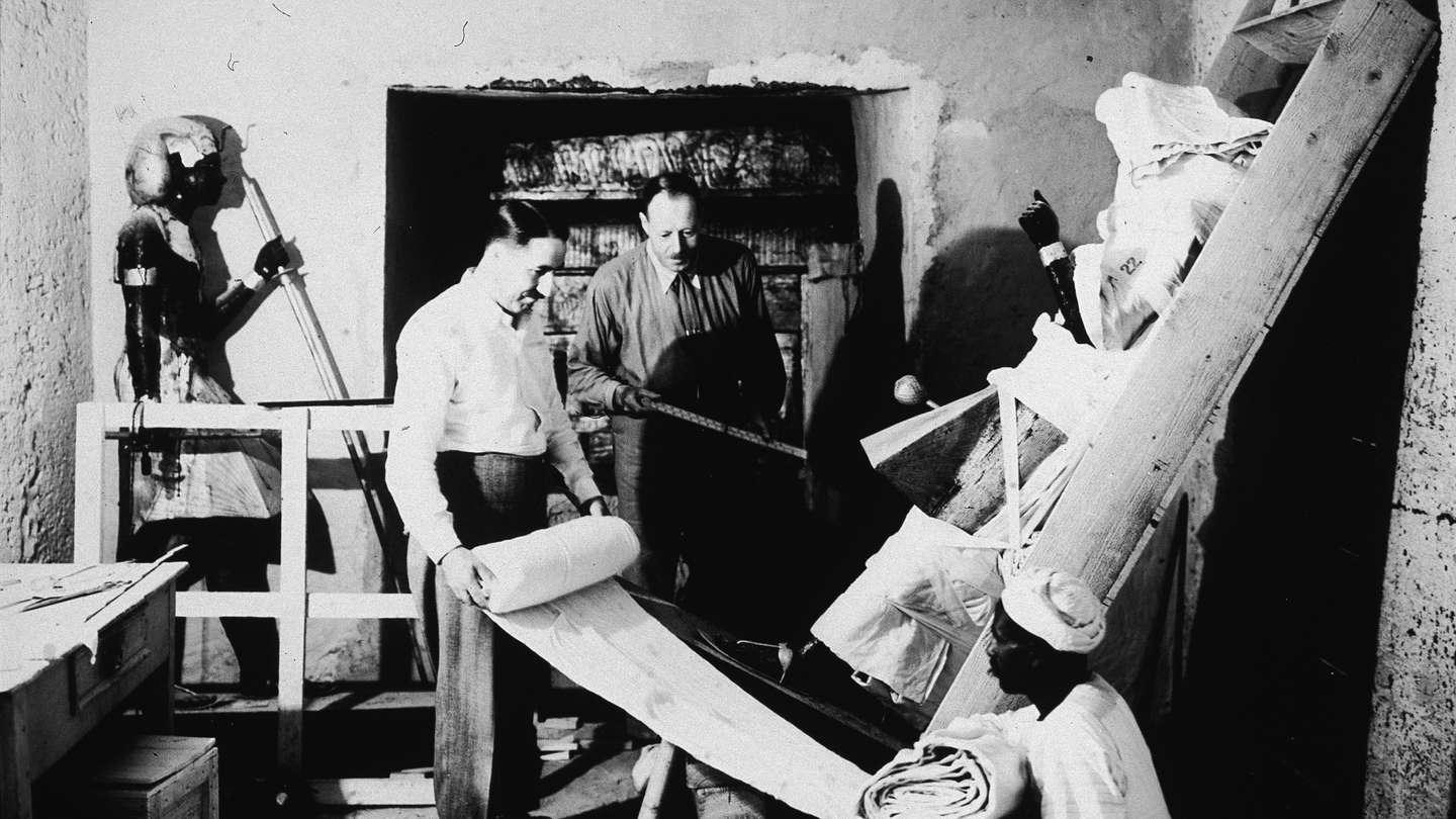 Carter &amp;amp; Callender In Tut's Tomb