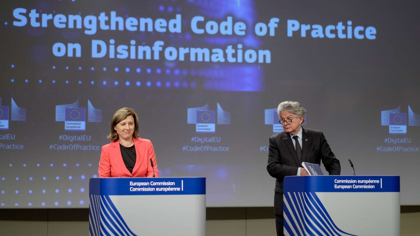 Commission Welcomes The New Stronger Code Of Practice On Disinformation