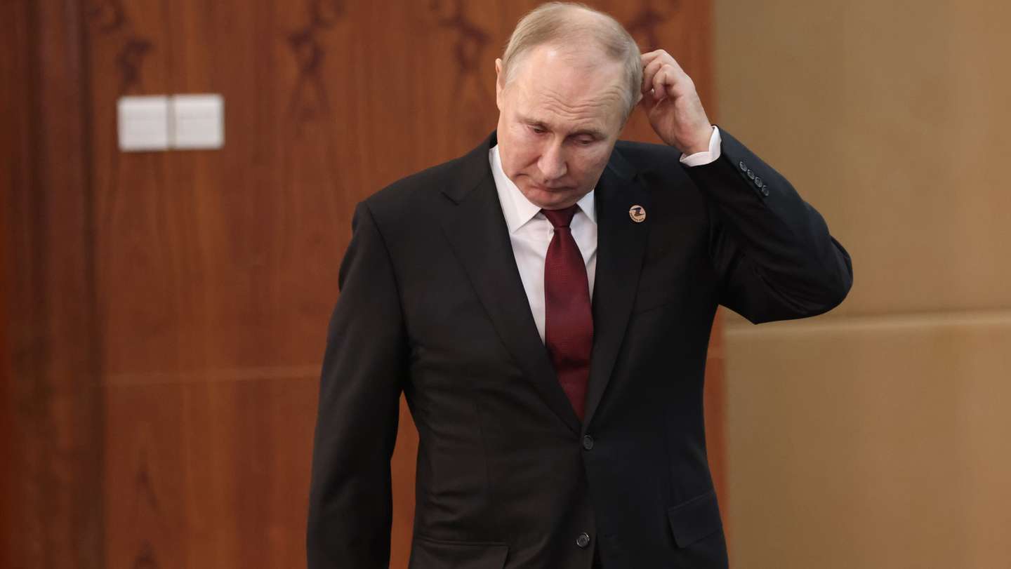 Russia's President Putin In Bishkek For The Eurasian Economic Union Summit