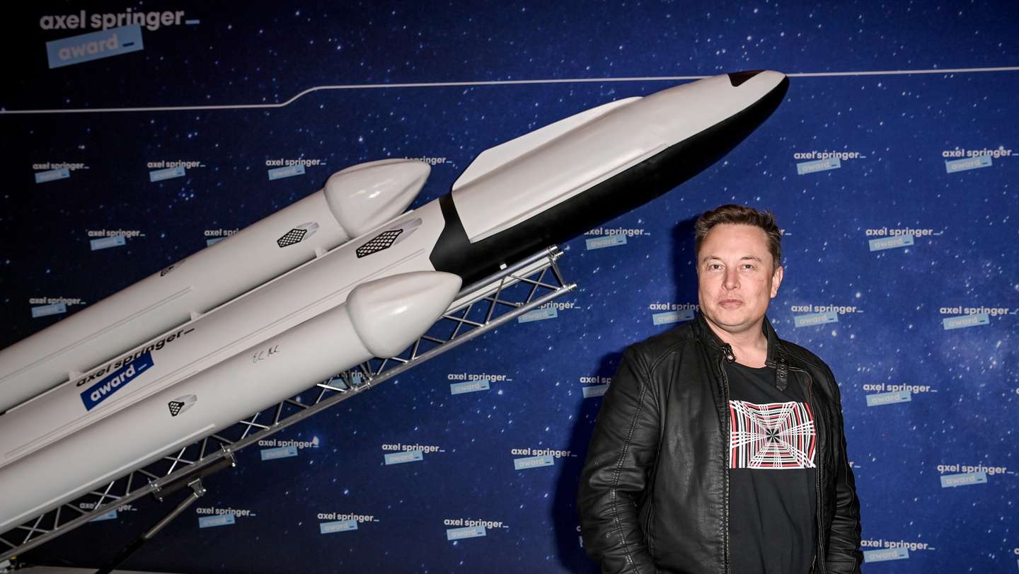 Elon Musk Awarded With Axel Springer Award In Berlin