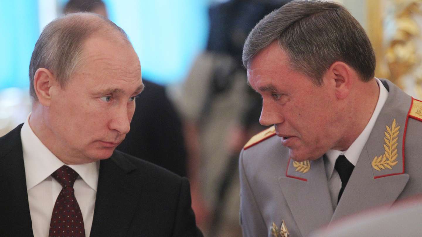 Vladimir Putin Attends Military Academy Reception