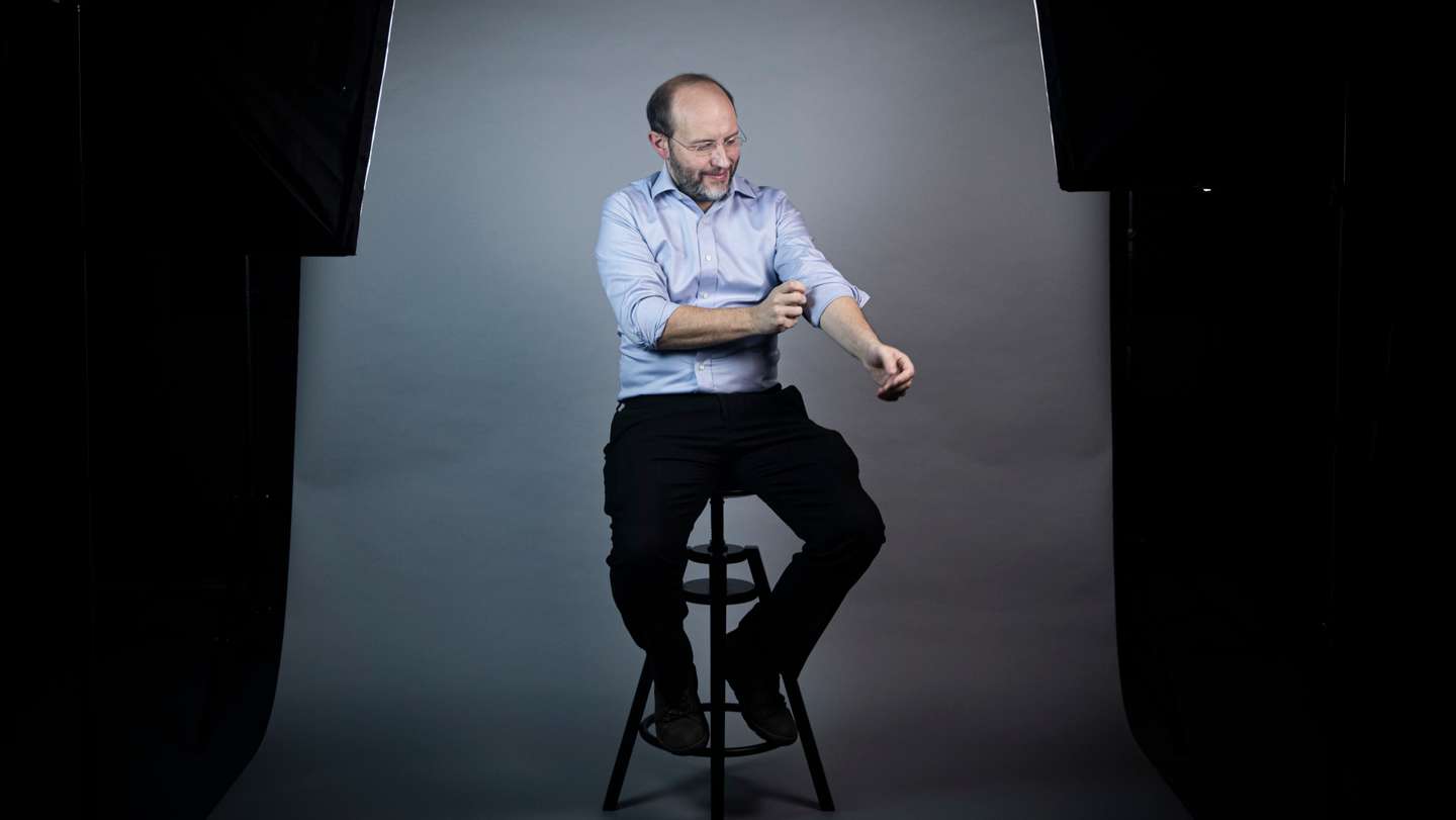 Entrevista a Rui Tavares, fundador do partido Livre, à Rádio Observador. Rui Tavares será o cabeça de lista do partido por Lisboa, Lisboa, 30 de dezembro de 2021. JOÃO PORFÍRIO/OBSERVADOR