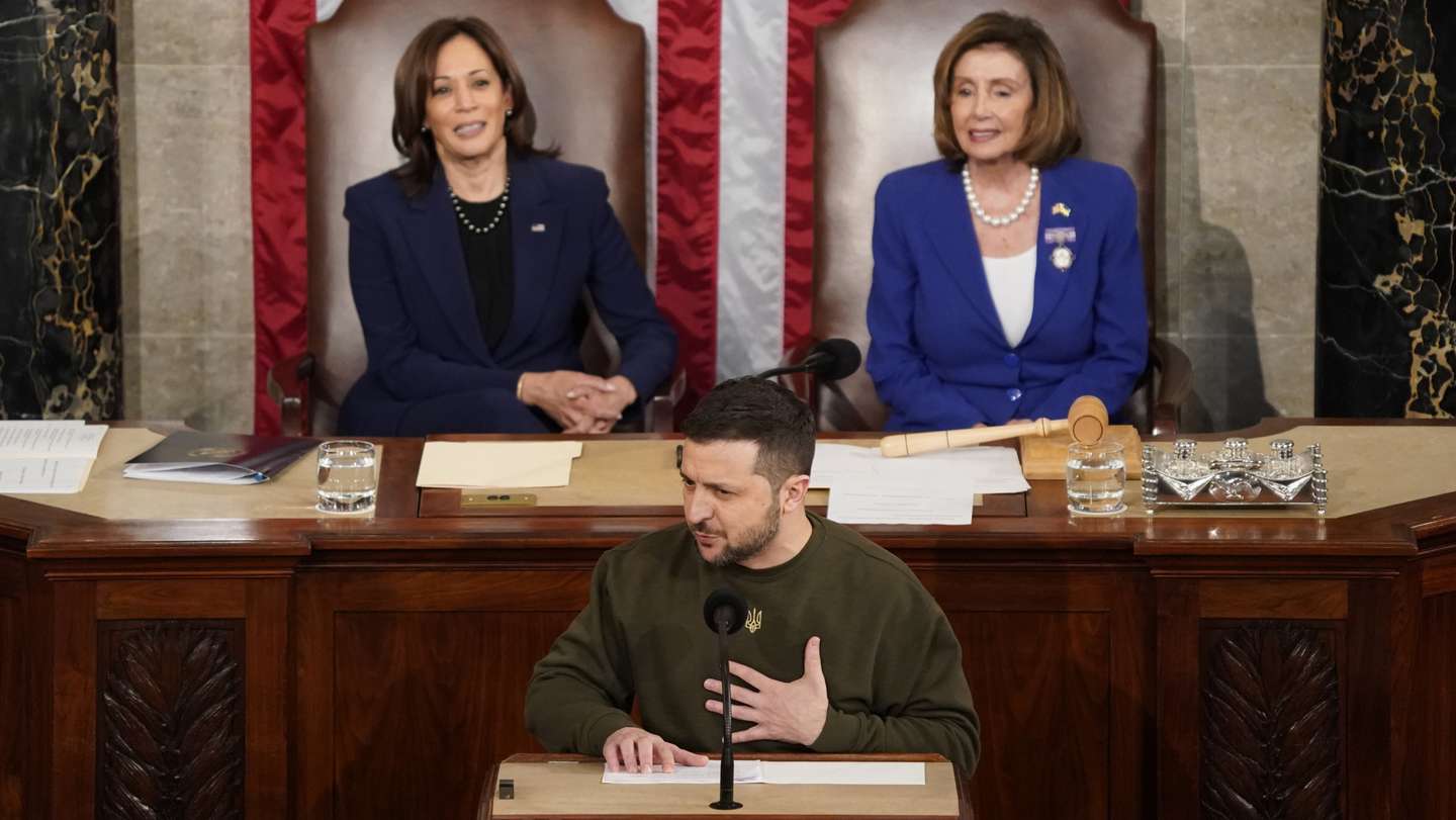 President Volodymyr Zelensky Addresses a Joint Session of Congress