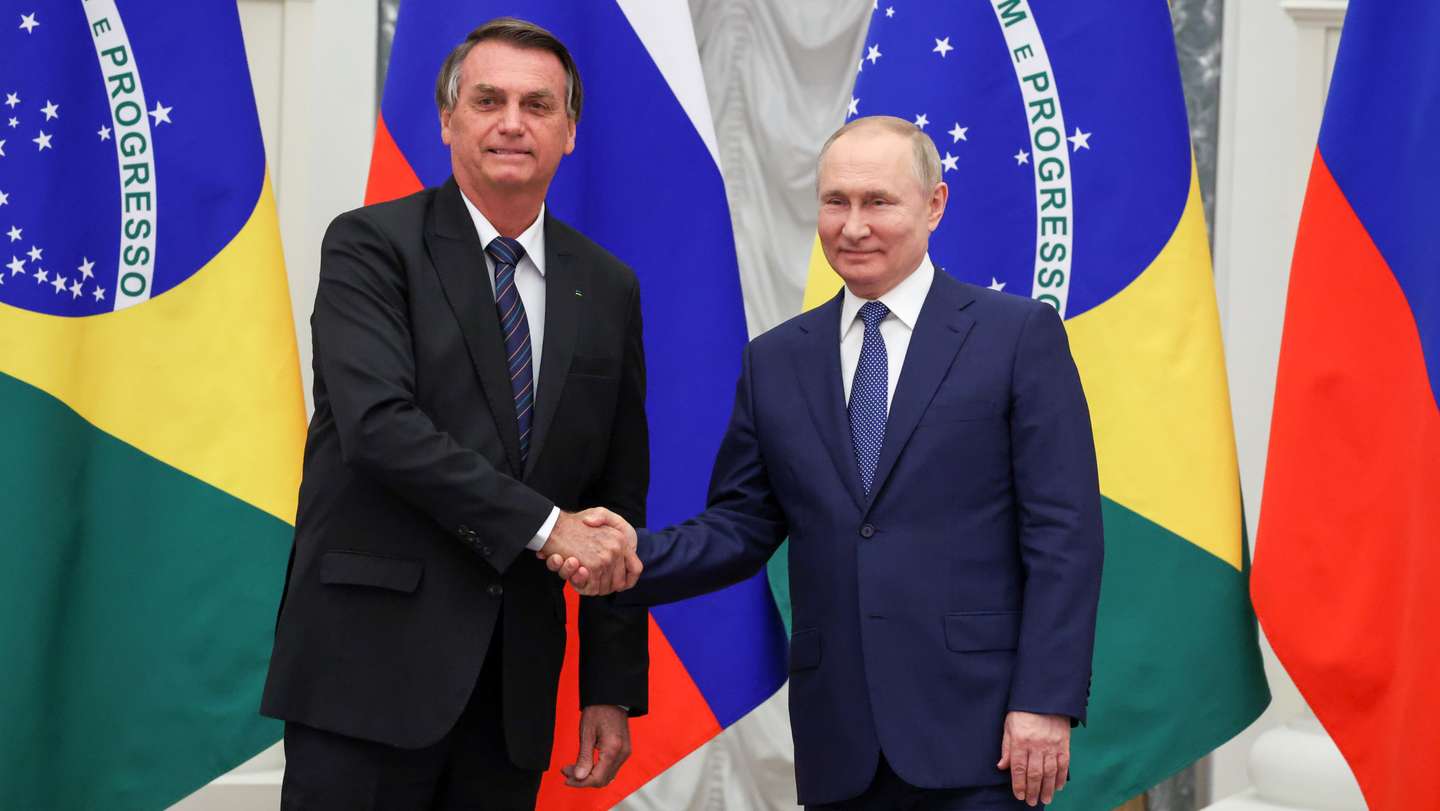 Presidents of Russia and Brazil meet in Moscow