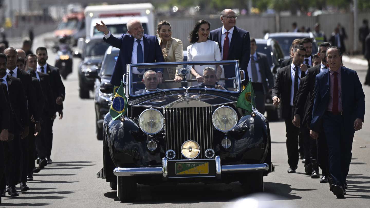 Lula sworn in as Brazil's president