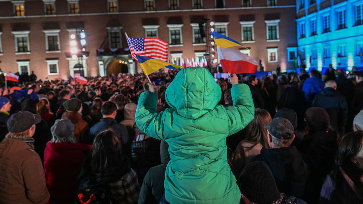 US President Biden Delivers Speech On Russia's Invasion Of Ukraine