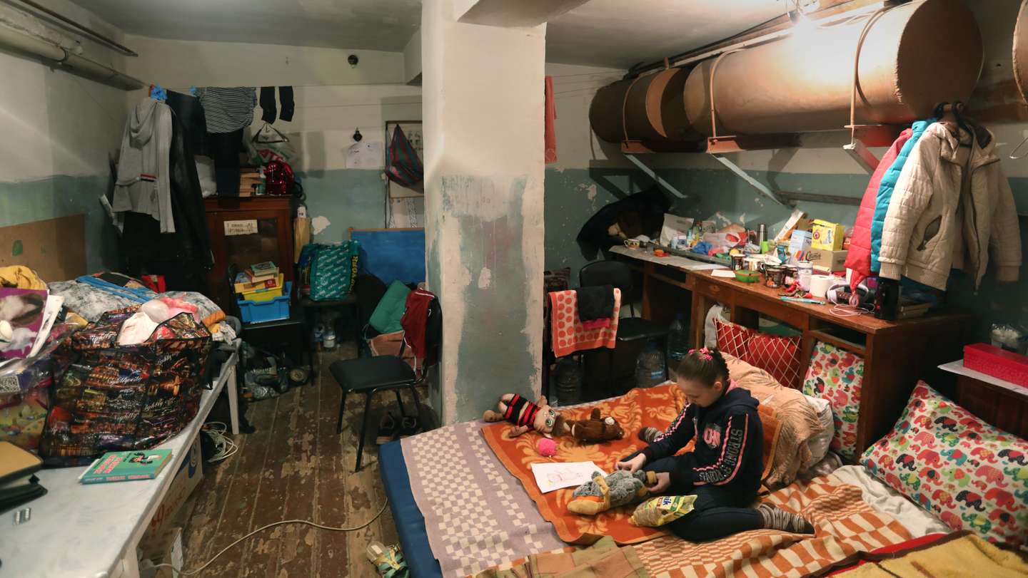 The Ukraine - Russia war continues in the town of Severodonetsk, where most residents have left, but a few remain on July 15, 2022. .