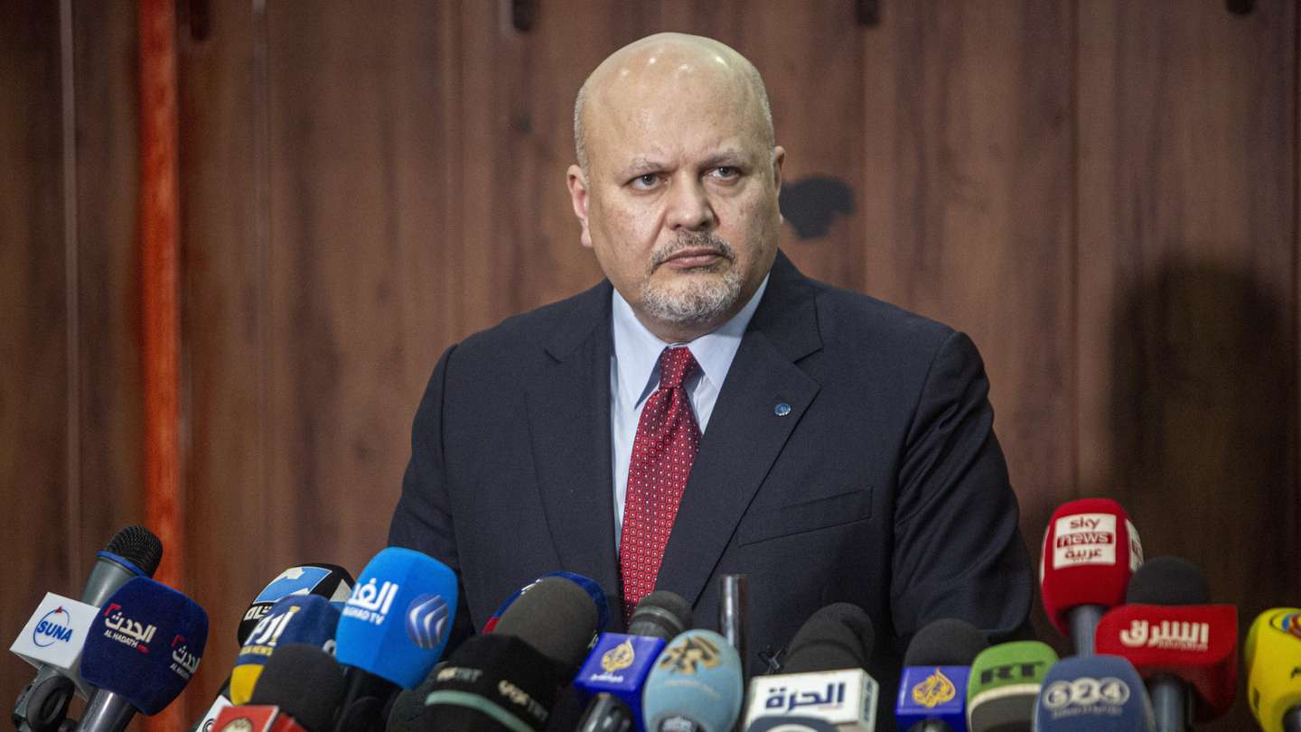 International Criminal Court's chief prosecutor Karim Khan