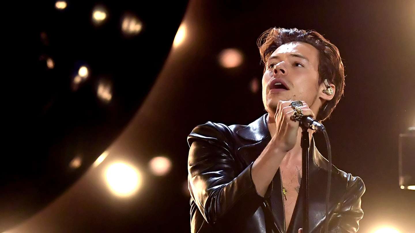 Harry Styles na 63.ª edição dos Grammy Awards
