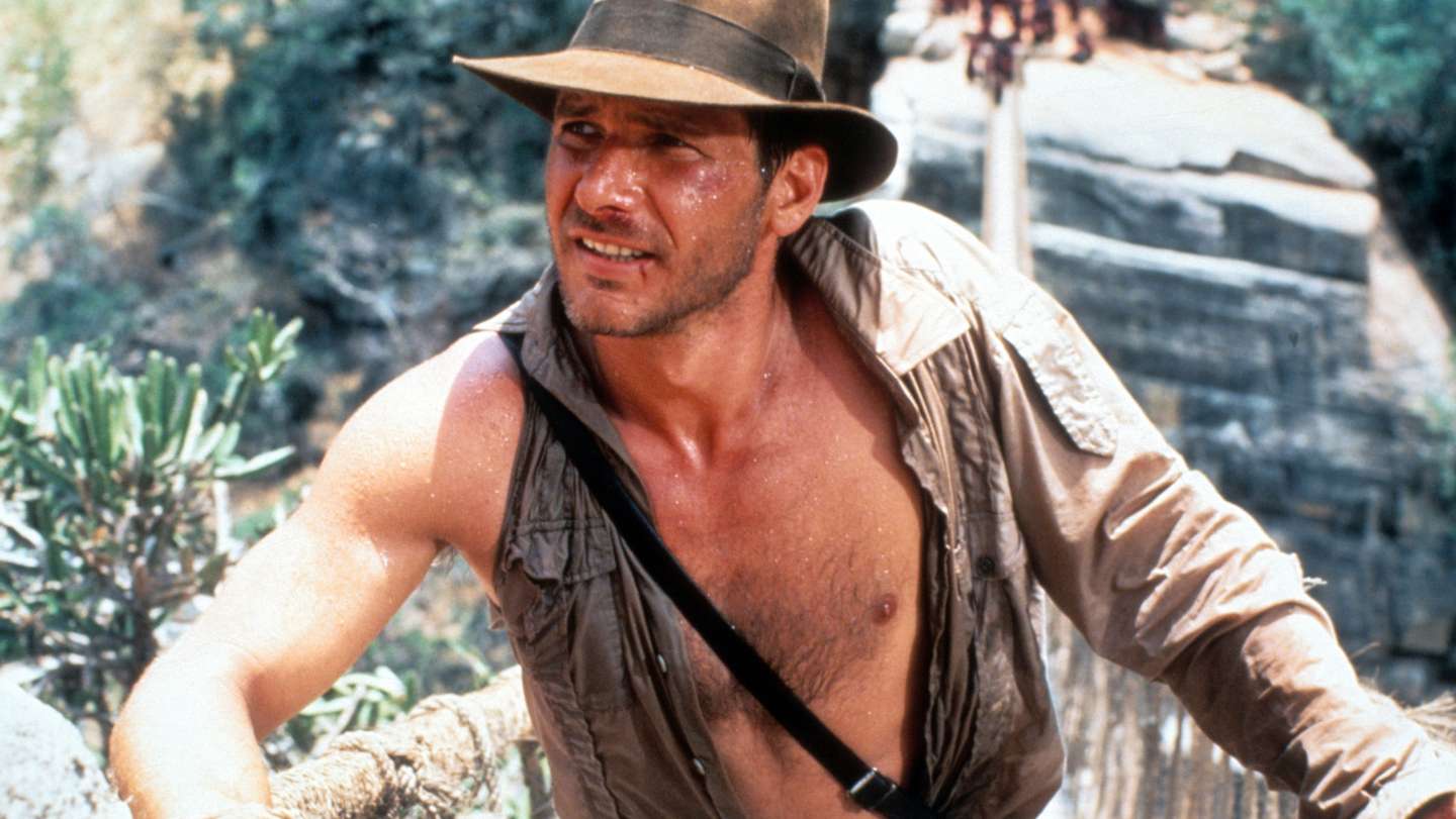 Harrison Ford In &#039;Indiana Jones And The Temple Of Doom&#039;