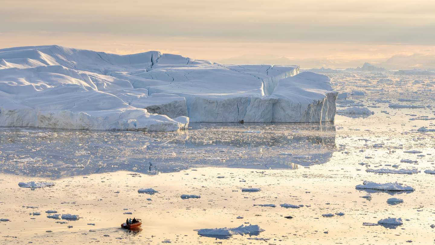 Icebergs In Greenland
