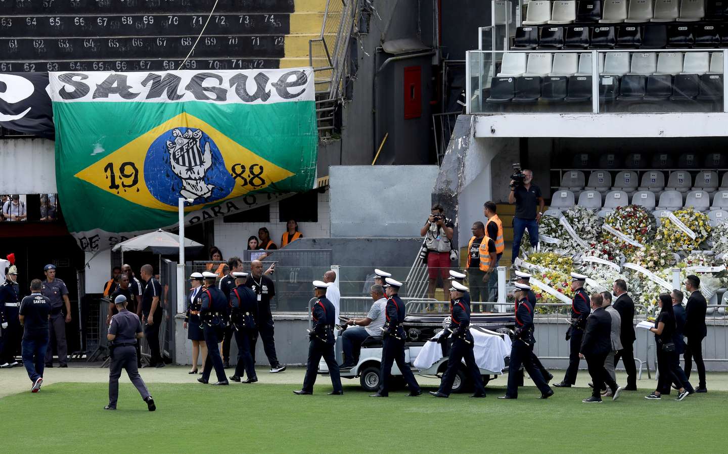 Football Legend Pele Funeral