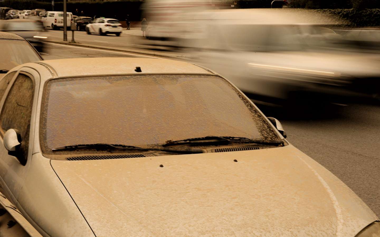 A "chuva de barro" em Madrid
