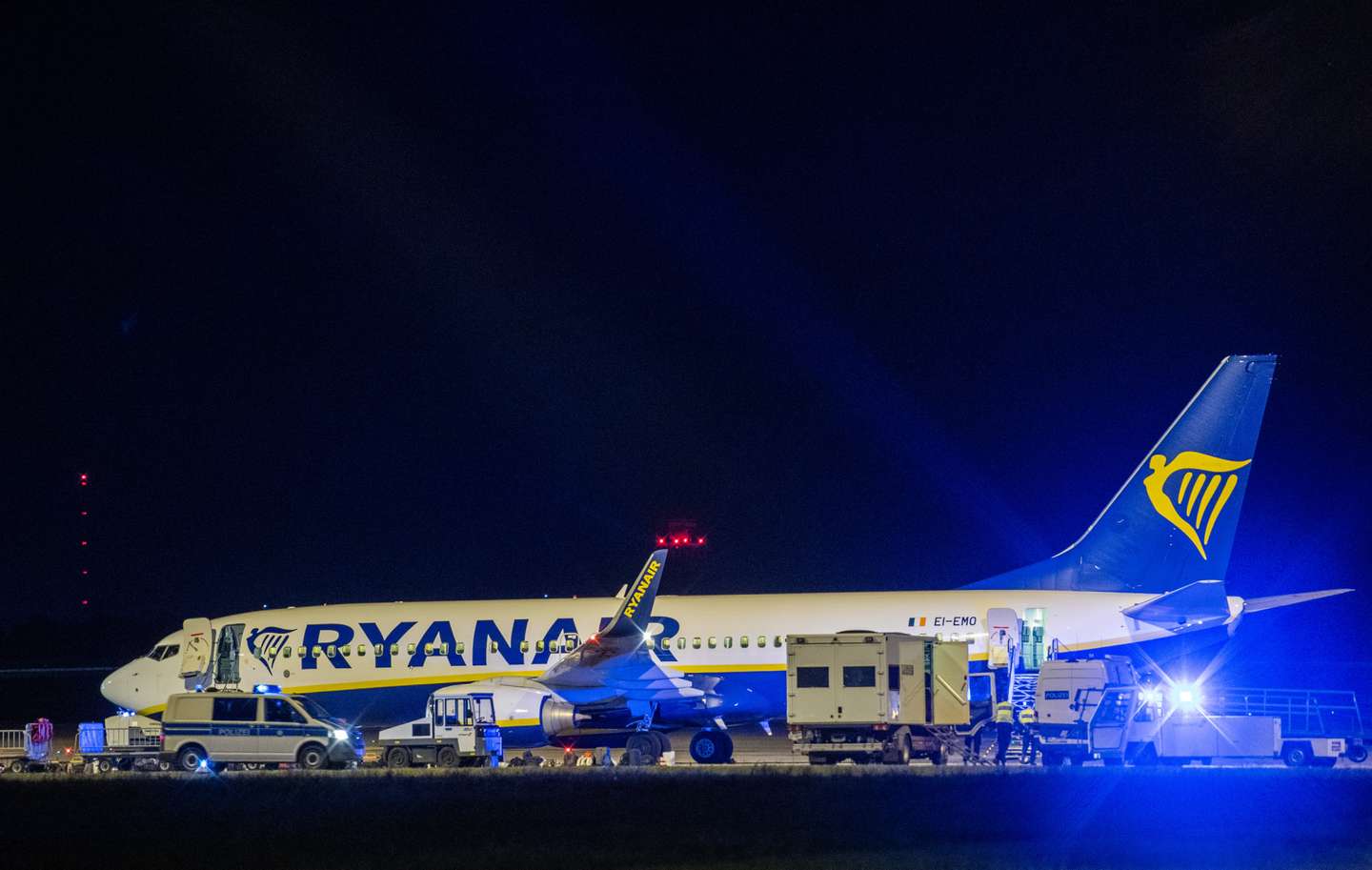 Unscheduled landing at BER Airport