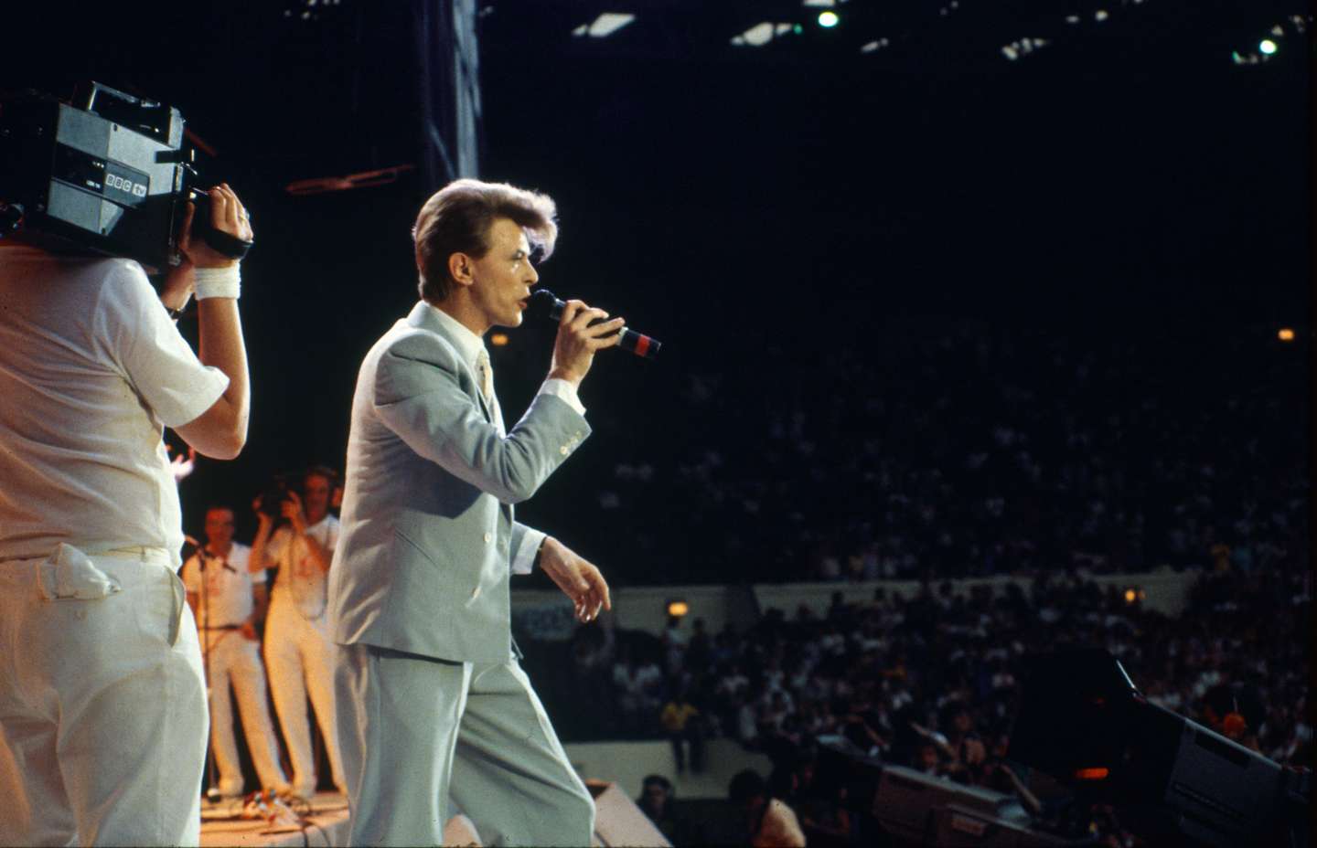 David Bowie Live Aid Wembley Stadium