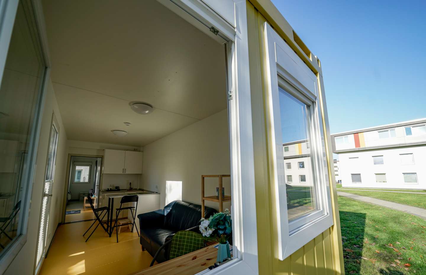 Tiny Houses for the homeless and short-term solution for students
