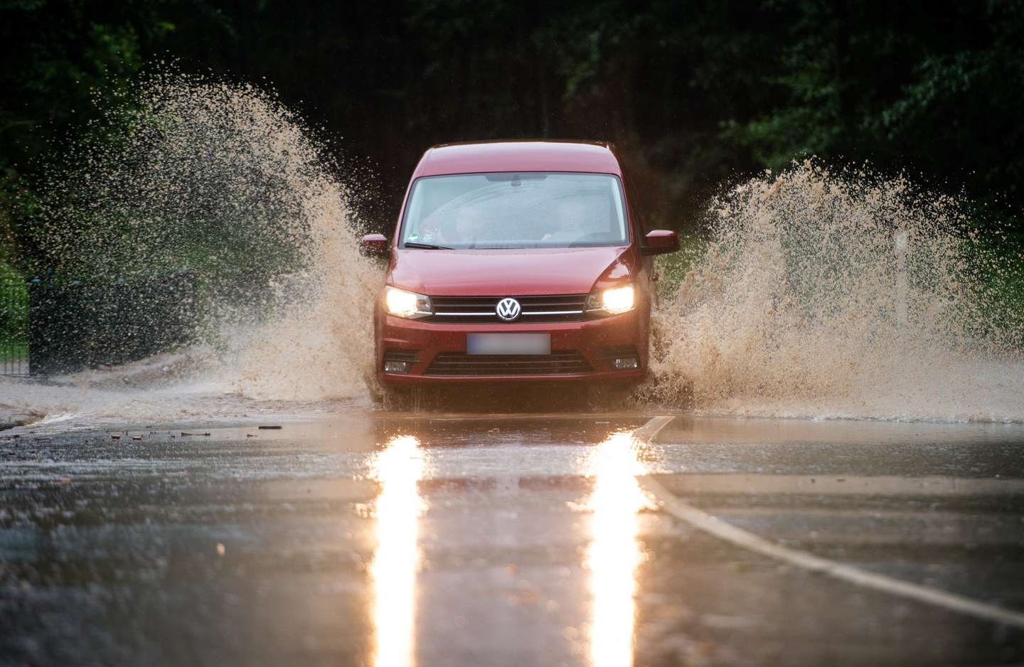 Thunderstorms in North Rhine-Westphalia