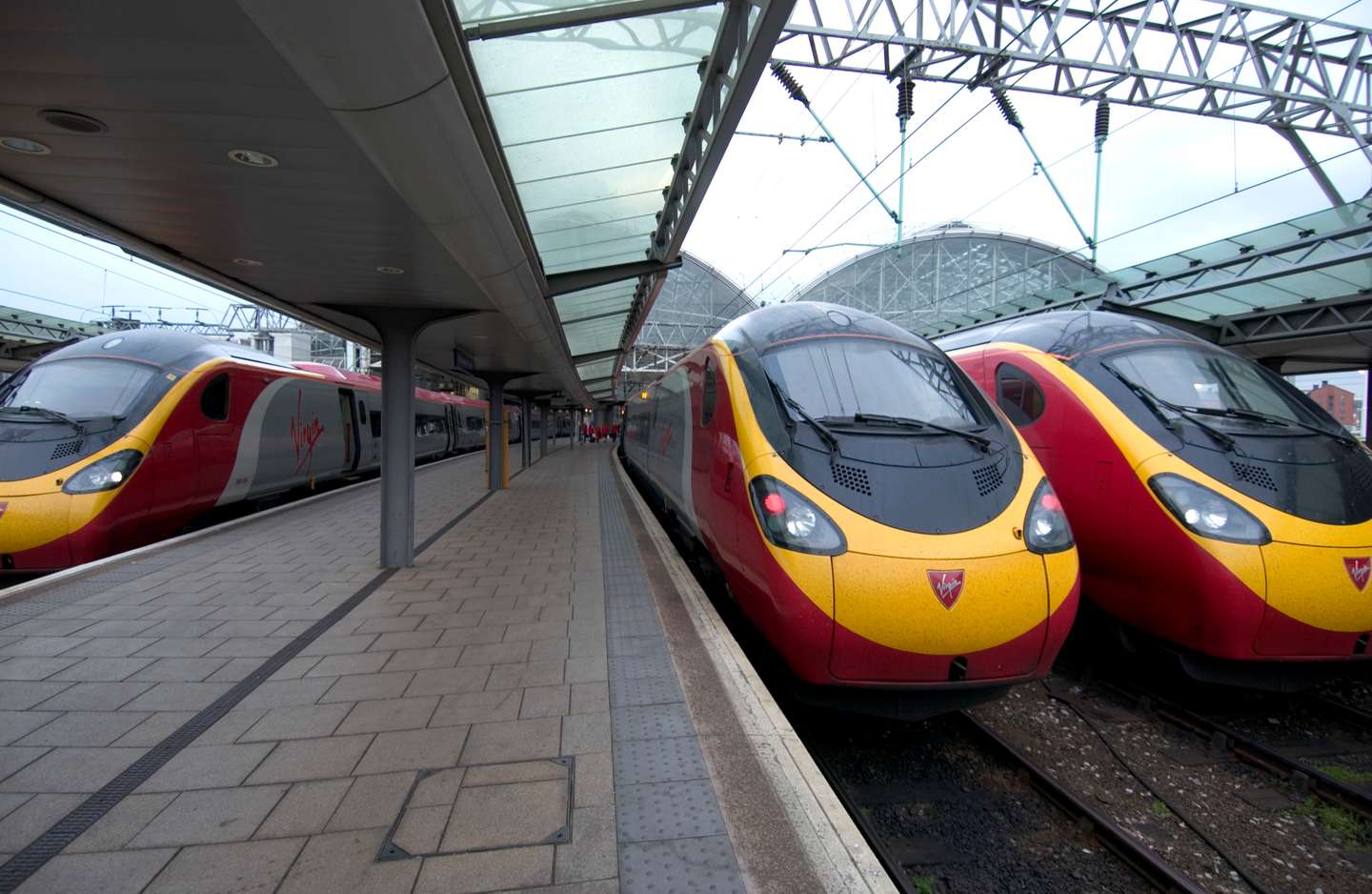 Virgin trains, Manchester railway station