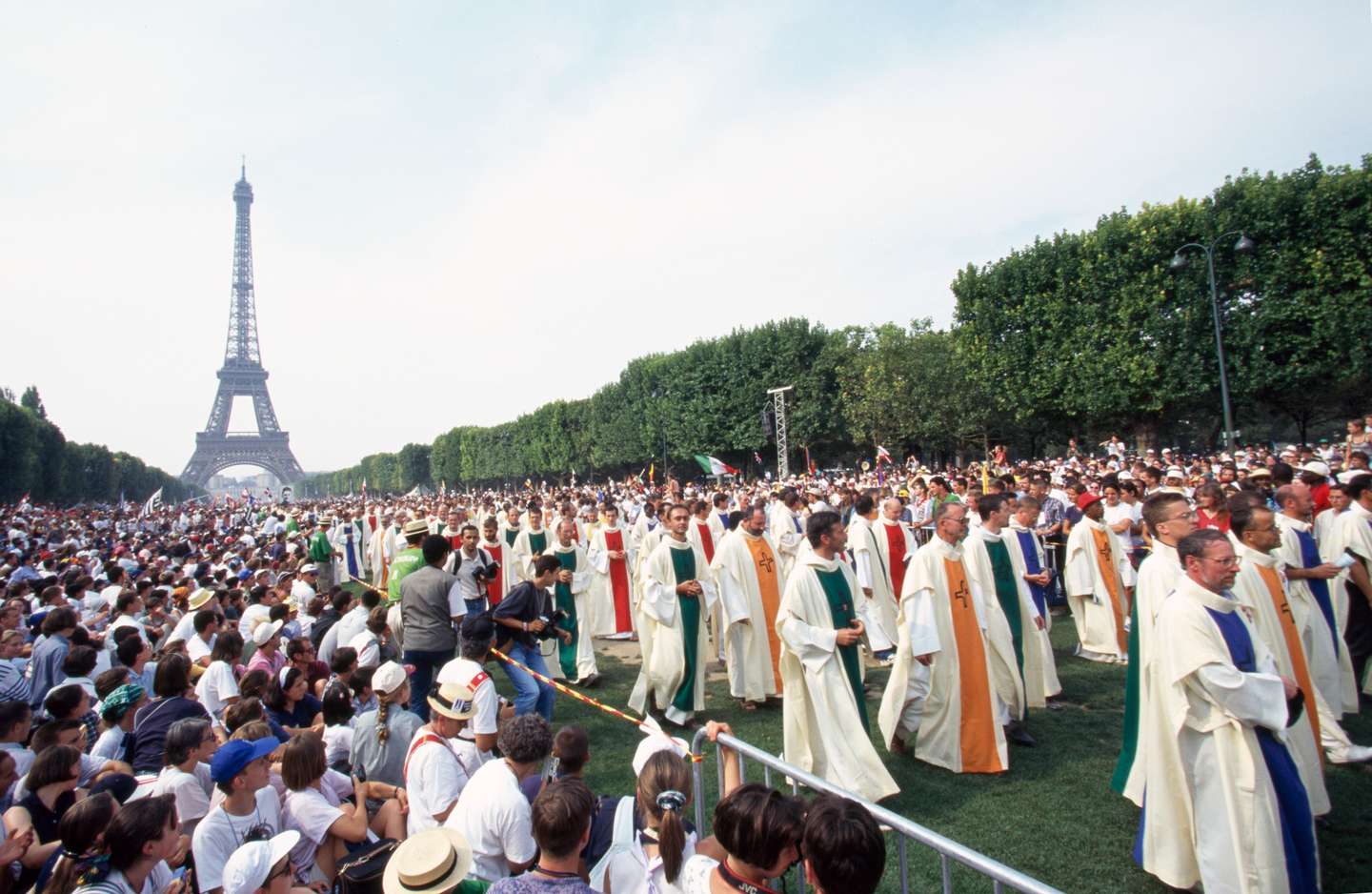 Les Journées Mondiales de la Jeunesse à Paris