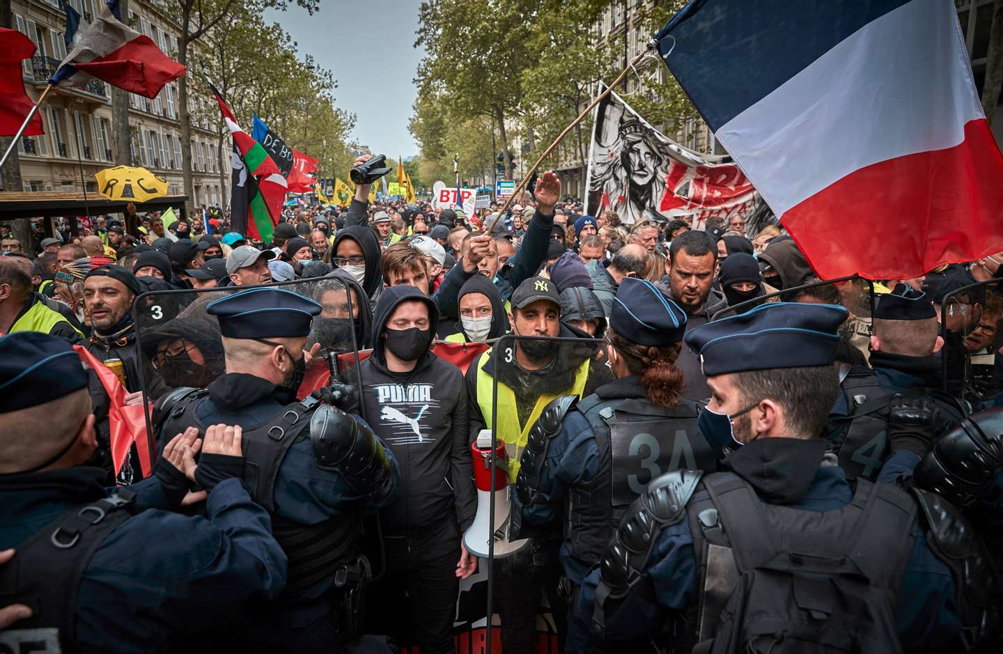 May Day Protests In Paris